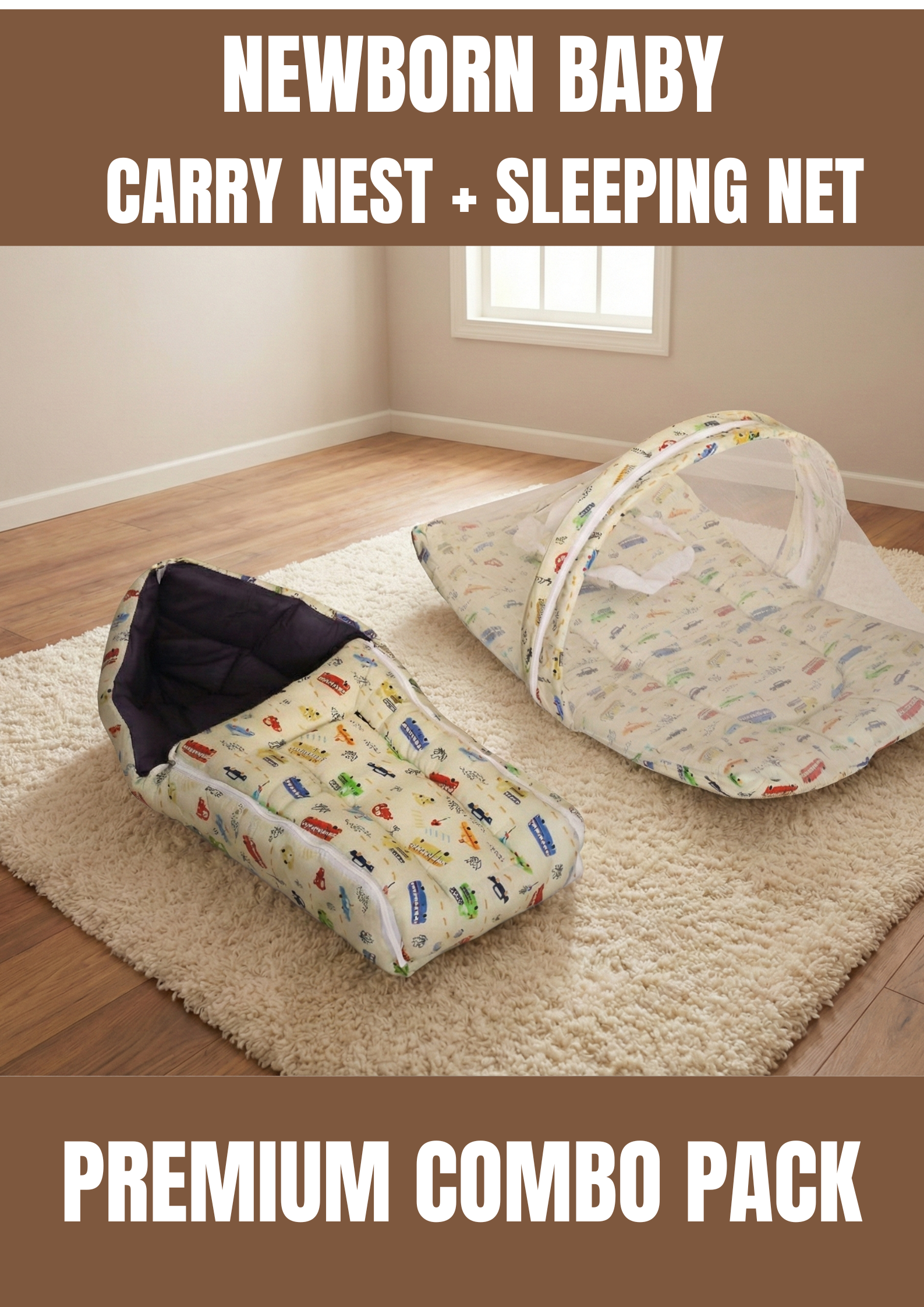 Premium Double BED Born Baby - Image 1
