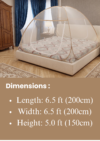 King Bed 6.5 x 6.5 ft (Classy) - Image 2