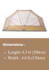 Double Bed Medium 4 x 6.5 ft (Comfort) - Image 2